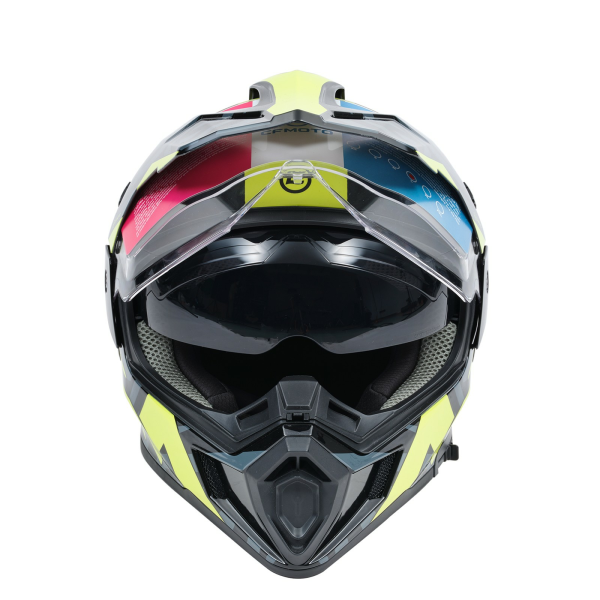 CFMOTO ATV-sisak, fekete/zöld, 1, nordicamoto.ro
