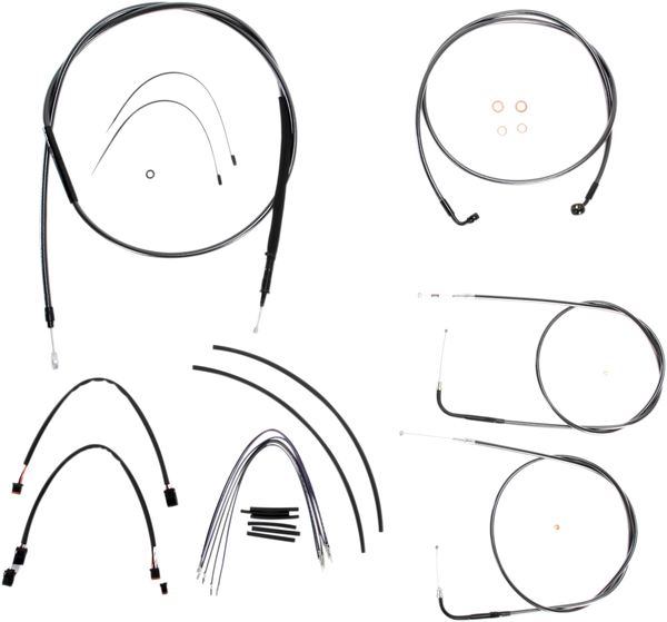 Control Cable Kit Bp Black, 1, nordicamoto.ro