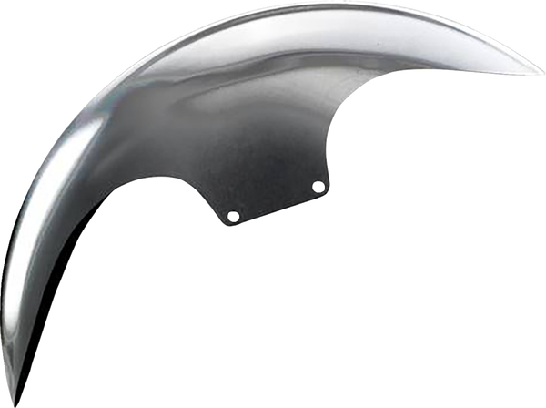 Cafe Front Fender For 21(r) Wheel Silver, 2, nordicamoto.ro