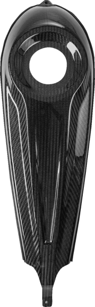 Carbon Fiber Dash Panel For Touring Models Black, Gloss, Carbon Fiber, 1, nordicamoto.ro