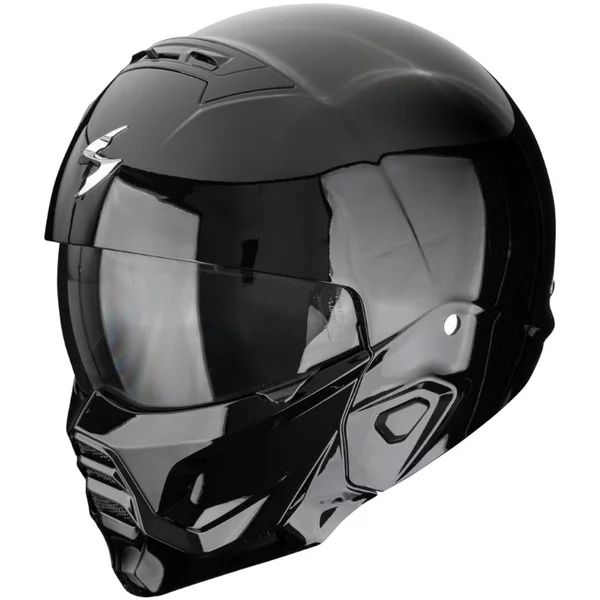 SCORPION EXO-COMBAT II S motorkerékpár-sisak, matt fekete, 3, nordicamoto.ro