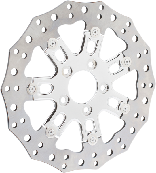 Two-piece Floating Brake Rotor Chrome, 1, nordicamoto.ro