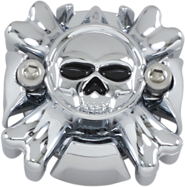 Zombie Handlebar Grip End Cap Silver, 1, nordicamoto.ro