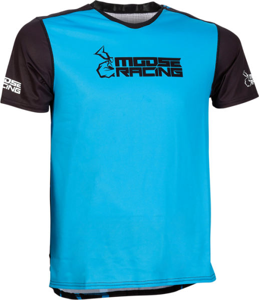 Tricou Moose Racing MTB Blue/Black XL, 2, nordicamoto.ro