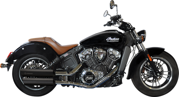 2in2 | Brave Standard Muffler Black, Matte, 1, nordicamoto.ro