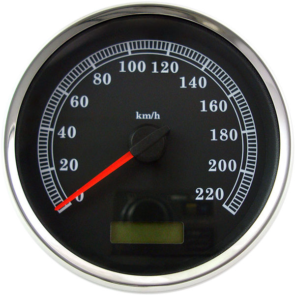 5(r) Programmable Electronic Metric Speedometer Black, 1, nordicamoto.ro