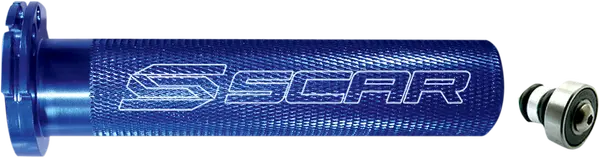 Motocross Aluminum Throttle Tube With Bearing Blue, 1, nordicamoto.ro