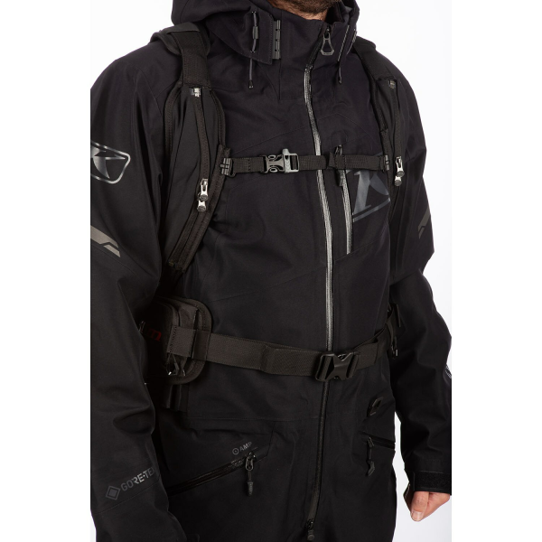 Klim Krew 22 Fiery Red – Black motoros hátizsák, 3, nordicamoto.ro