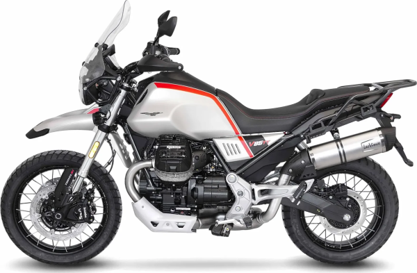LeoVince LV One Evo Slip-On kipufogórendszer a Moto Guzzi V85 TT-hez, 3, nordicamoto.ro