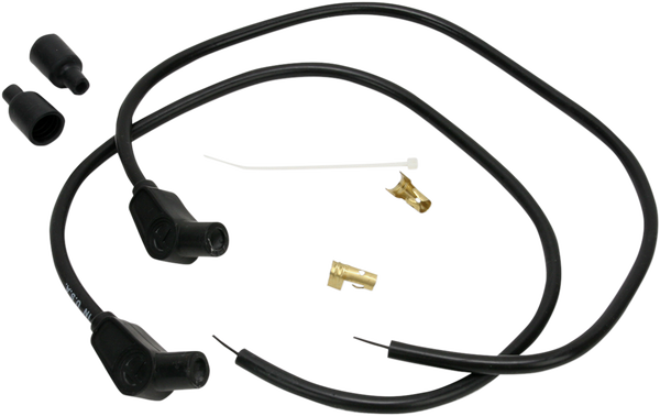 Universal Spark Plug Wire Kit Black, 1, nordicamoto.ro
