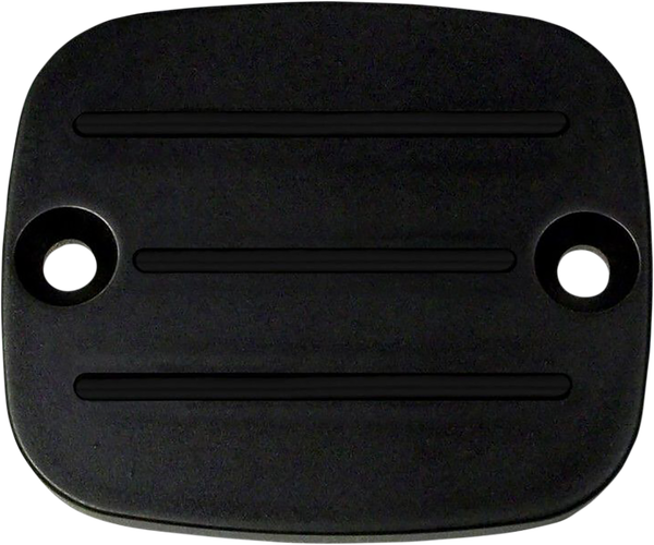 Master Cylinder Cover With Milled Lines Black, 1, nordicamoto.ro