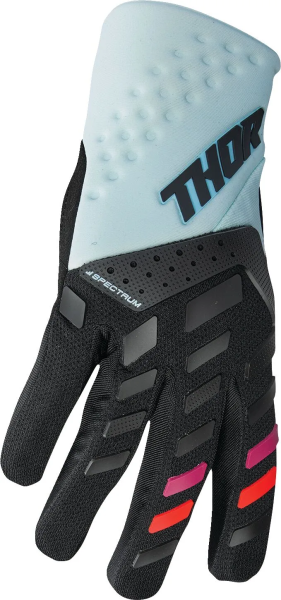 Manusi Dama Thor Spectrum Black/Light Blue/Mint XL, 3, nordicamoto.ro