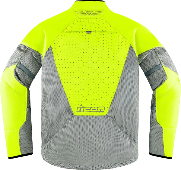 Icon Mesh AF szürke/Hi-Vis S textildzseki, 11, nordicamoto.ro