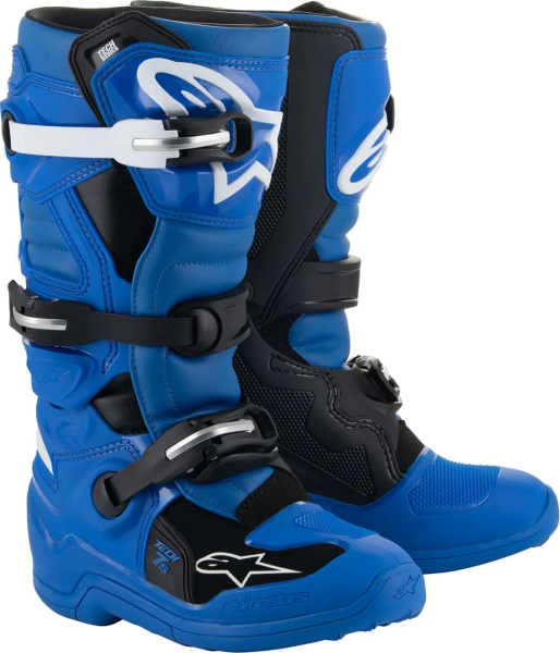 Alpinestars Tech 7s kék gyermekcsizma, 38-as méret, 1, nordicamoto.ro