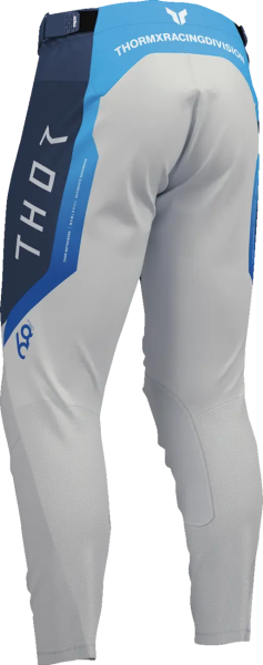 Pantaloni Thor Launchmode Air Raptor Gri/Albastru 28, 9, nordicamoto.ro