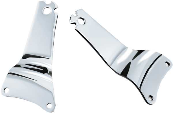 Touring Seat Backrest Mount Kit Chrome, 2, nordicamoto.ro