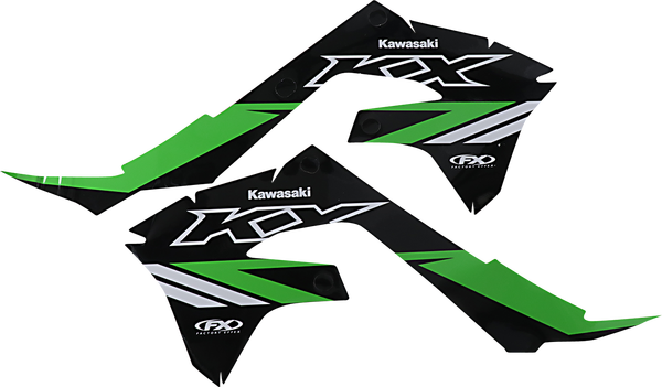 Evo Graphics Kit Black, Blue, Green, White, 2, nordicamoto.ro