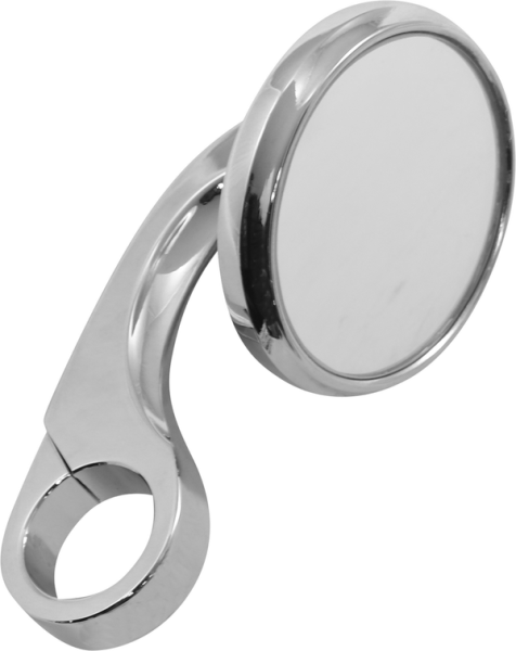 Clamp-on Shooter Mirror Silver, 2, nordicamoto.ro