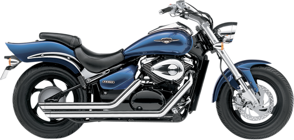 Streetrod Slashdown Exhaust System Chrome, 1, nordicamoto.ro