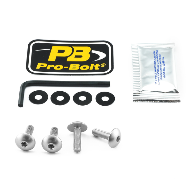 Screen Bolt Aluminium Silver, 1, nordicamoto.ro