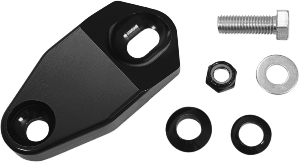 Headlight Mount Extension Hardware Black, 1, nordicamoto.ro