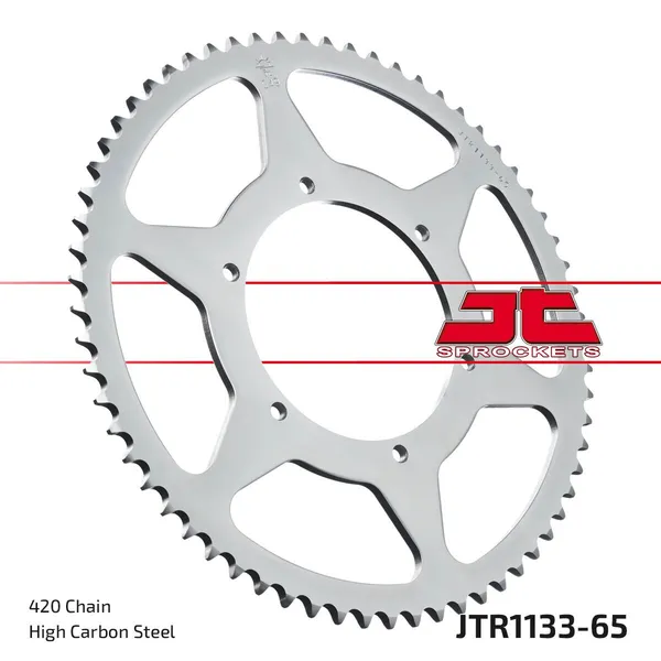 JT SPROCKETS hátsó lánckerék, természetes színű, 1, nordicamoto.ro