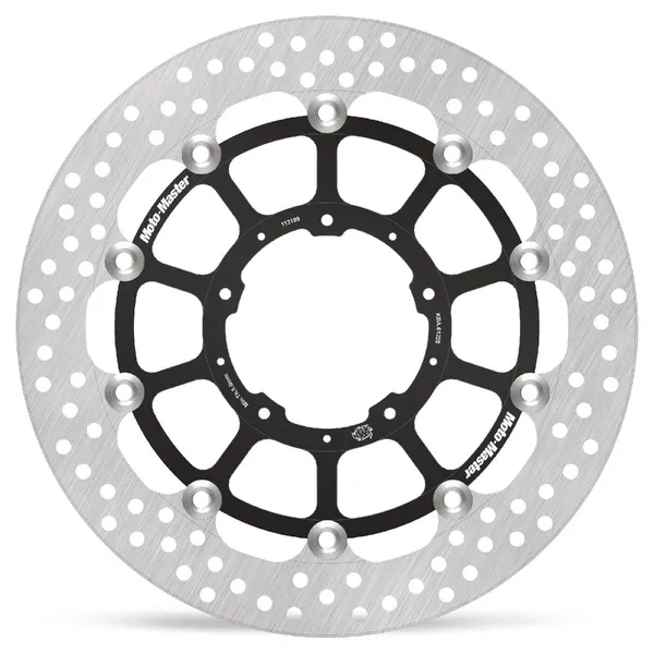 Halo sorozatú úszó rotor, fekete, rozsdamentes acél, 1, nordicamoto.ro