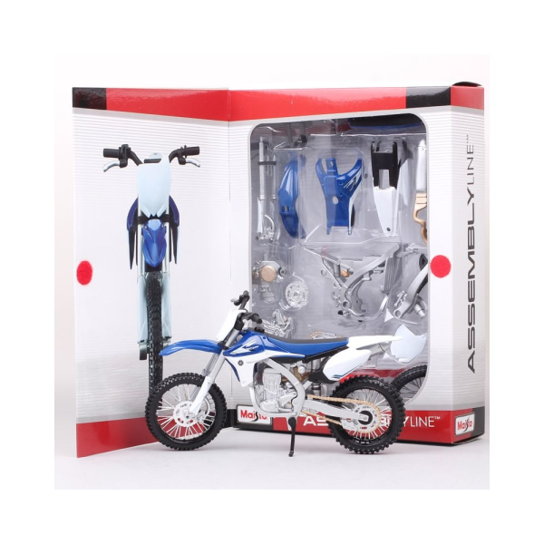 Yamaha YZF 450 összeszerelhető játékmodell 1:12 méretarányban, 1, nordicamoto.ro
