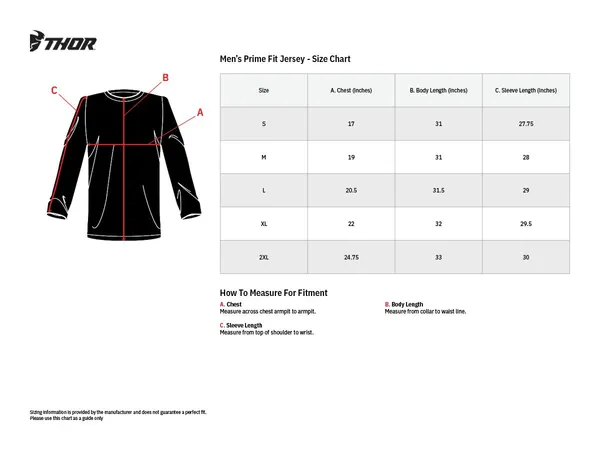 Tricou Thor Prime Tech Teal/White S, 2, nordicamoto.ro