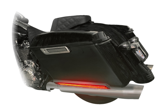 Lower Saddlebag Side Marker Led Lights Red, 1, nordicamoto.ro