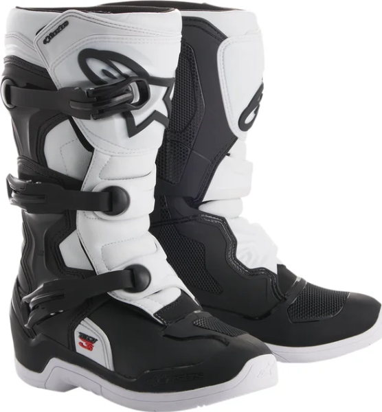 Cizme copii Alpinestars Tech 3S Black/Dark Blue/Pink Fluorescent 39,5, 12, nordicamoto.ro