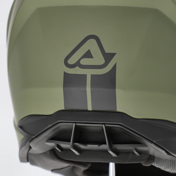 Acerbis Assault Verde Militar S teljes arcú sisak, 3, nordicamoto.ro