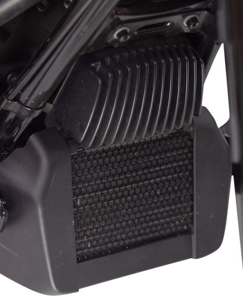 Oil Cooler Guard Black, 2, nordicamoto.ro