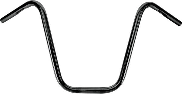 1(r) Narrow Bottom Ape Hanger Handlebar Black, 2, nordicamoto.ro