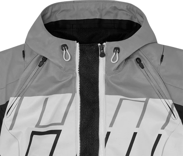 Geaca Textil Icon Airform Retro Gray XL, 9, nordicamoto.ro