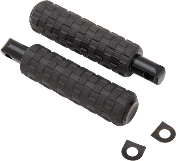 Fusion Footpegs Black, 1, nordicamoto.ro
