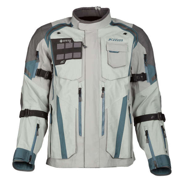 Geaca Moto Textila Klim Badlands Pro A3 Monument Gray - Petrol, 14, nordicamoto.ro