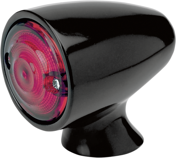 Bullet Aluminum Taillight Black 12v Led Black, 1, nordicamoto.ro