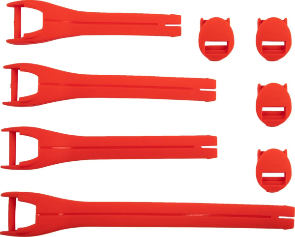 Kit Curele Cizme Moose Racing Qualifier Red, 1, nordicamoto.ro