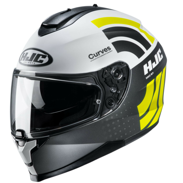 Casca HJC C70 Curves Fluo XS, 1, nordicamoto.ro