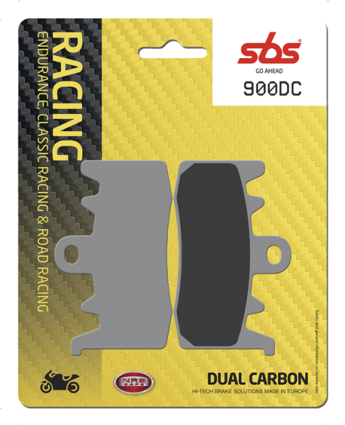 Dc Racing Dual Carbon Brake Pads, 1, nordicamoto.ro