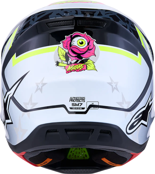 Alpinestars S-M7 Blaster sisak, fekete/szürke/sárga, XXL, 5, nordicamoto.ro