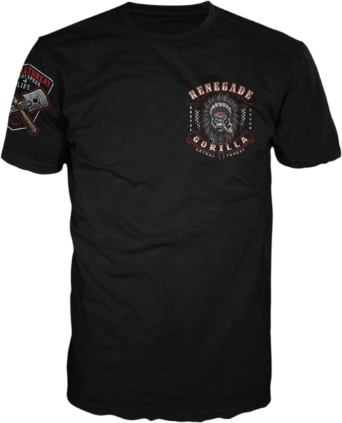 Renegade Biker T-shirt Black 2XL, 1, nordicamoto.ro