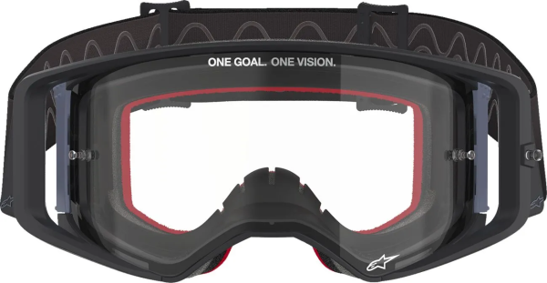 Alpinestars Supertech Corp védőszemüveg – fekete, szürke, piros, 3, nordicamoto.ro
