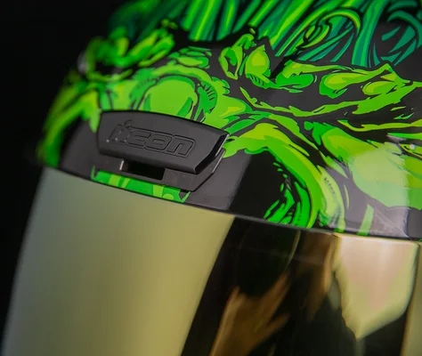 Casca Icon Airform™ Manik'R Black/Fluorescent Green/Green/White L, 4, nordicamoto.ro