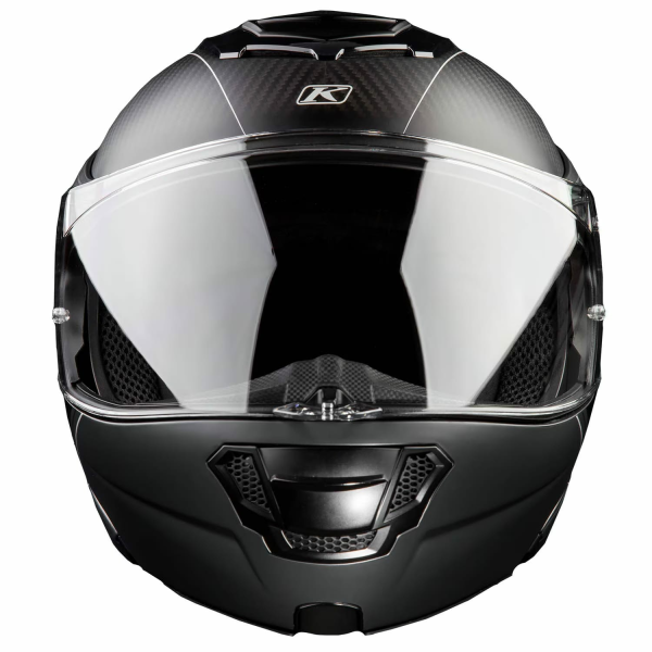 Cască Modulară Klim TK1200 Karbon ECE/DOT Gloss White, 38, nordicamoto.ro