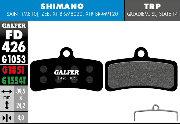 G1053 Standard Brake Pads, 1, nordicamoto.ro