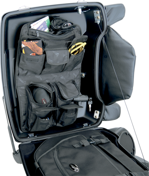 Tour Pack Lid Organizer Black, 2, nordicamoto.ro
