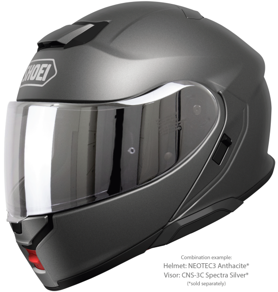 SHOEI NEOTEC3 felhajtható sisak, antracit, M, 7, nordicamoto.ro