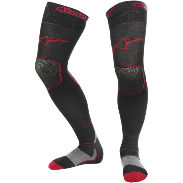 Sosete Alpinestars Tech MX Thick fekete/piros S/M, 2, nordicamoto.ro